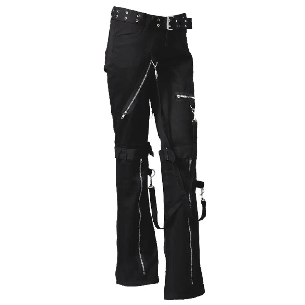 Unisex-Disco-Gothic-Pant-Slim-